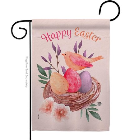 COLLECTION Easter Springtime Double-Sided Decorative Garden Flag, Pink G190066-BO